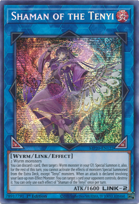 Shaman of the Tenyi [MP20-EN122] Prismatic Secret Rare | GnG Games