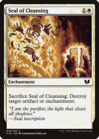 Seal of Cleansing [Commander 2015] | GnG Games