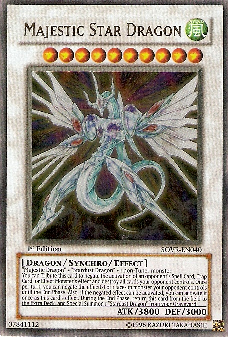 Majestic Star Dragon [SOVR-EN040] Ultra Rare | GnG Games