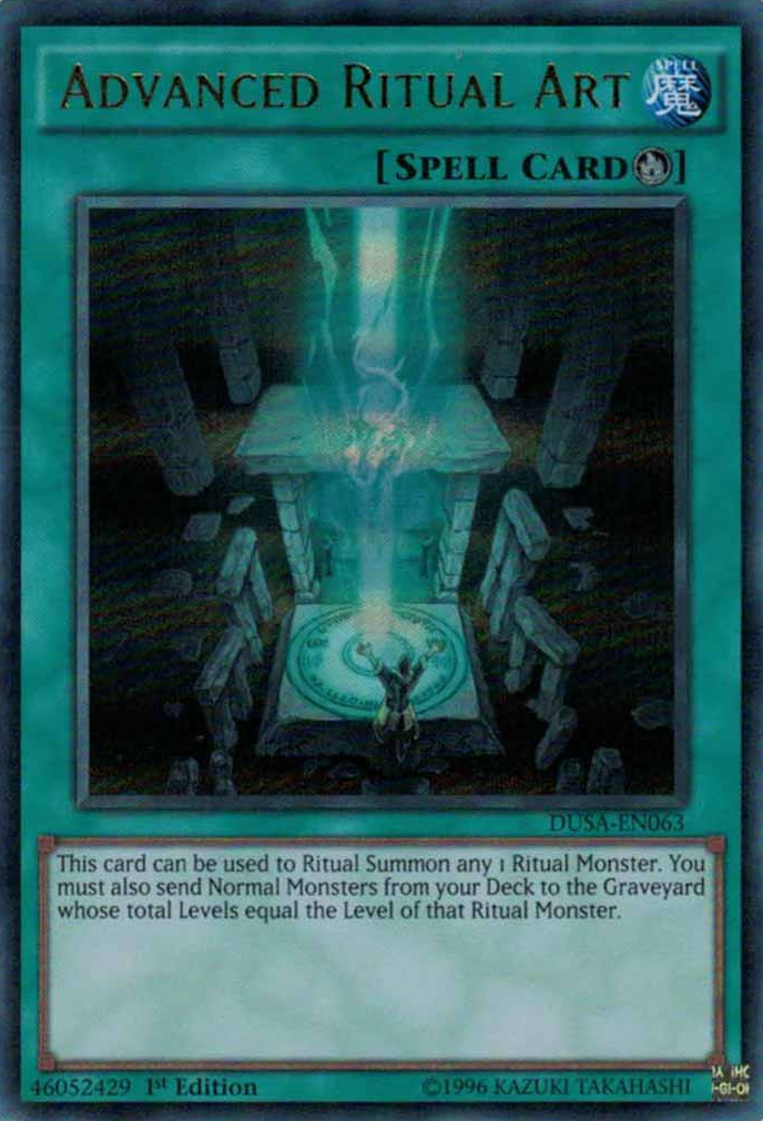 Advanced Ritual Art [DUSA-EN063] Ultra Rare | GnG Games