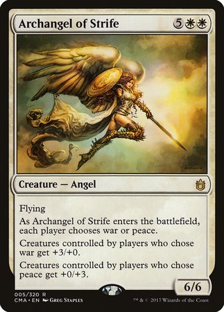 Archangel of Strife [Commander Anthology] | GnG Games