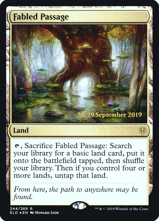 Fabled Passage  [Throne of Eldraine Prerelease Promos] | GnG Games