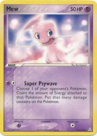 Mew (111/110) (Non Holo DVD Promo) [EX: Holon Phantoms] | GnG Games