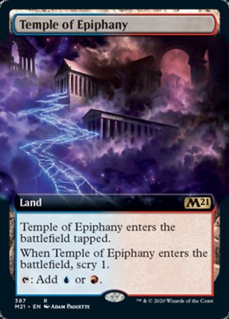 Temple of Epiphany (Extended Art) [Core Set 2021] | GnG Games