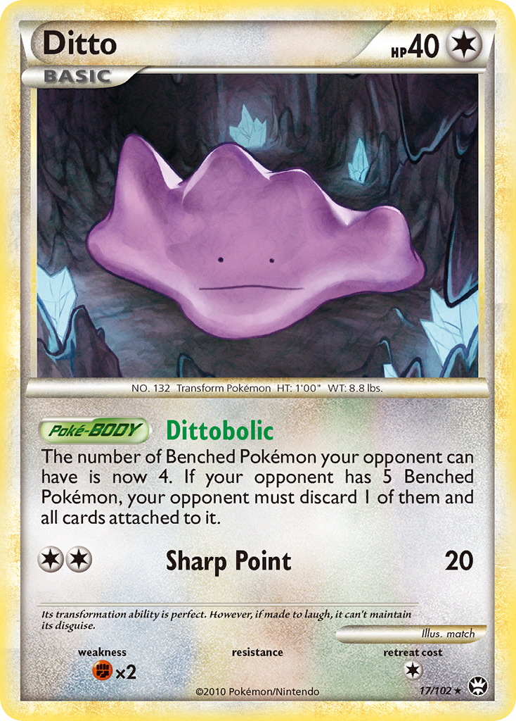 Ditto (17/102) [HeartGold & SoulSilver: Triumphant] | GnG Games