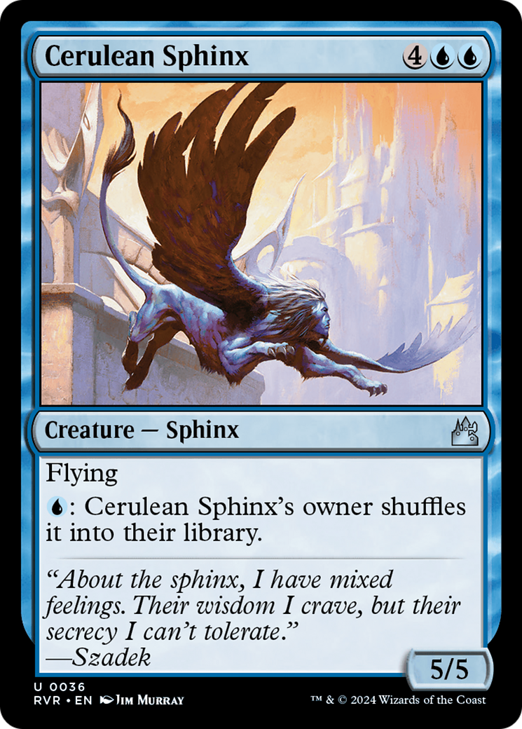 Cerulean Sphinx [Ravnica Remastered] | GnG Games