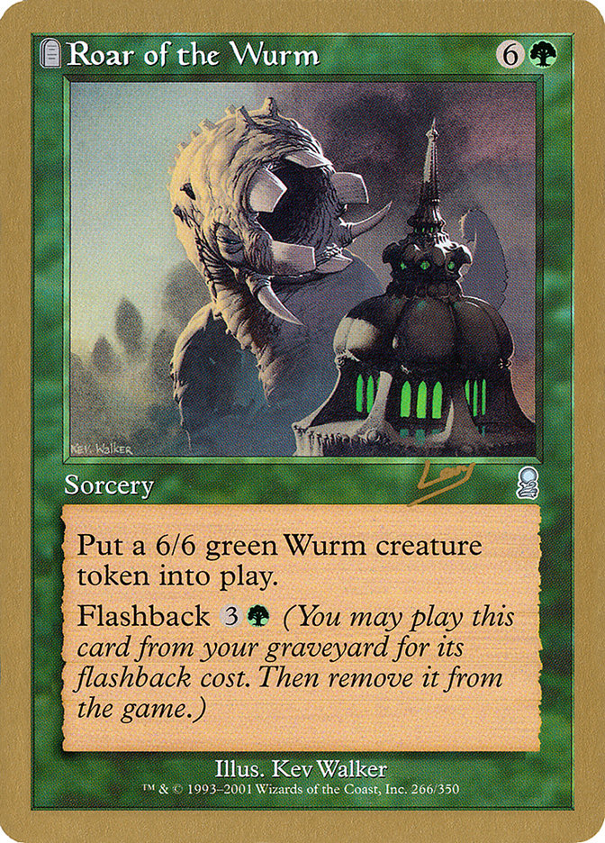 Roar of the Wurm (Raphael Levy) [World Championship Decks 2002] | GnG Games