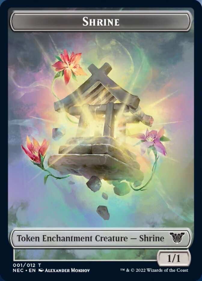 Shrine Token [Kamigawa: Neon Dynasty Commander Tokens] | GnG Games