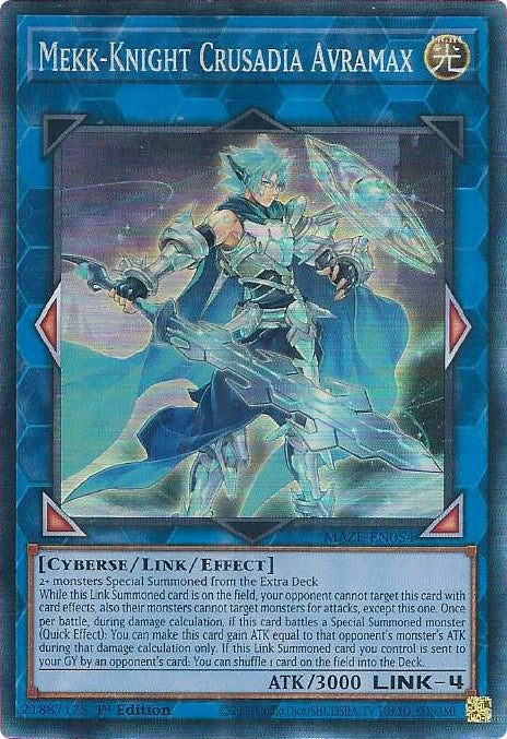 Mekk-Knight Crusadia Avramax [MAZE-EN054] Collector's Rare | GnG Games