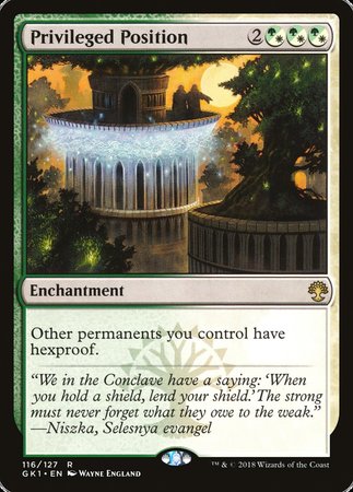 Privileged Position [GRN Guild Kit] | GnG Games