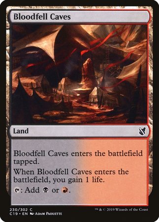 Bloodfell Caves [Commander 2019] | GnG Games