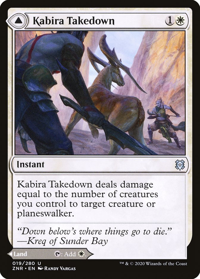 Kabira Takedown // Kabira Plateau [Zendikar Rising] | GnG Games