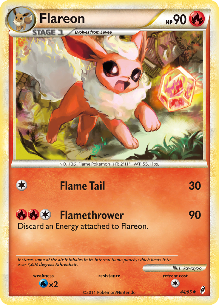 Flareon (44/95) [HeartGold & SoulSilver: Call of Legends] | GnG Games