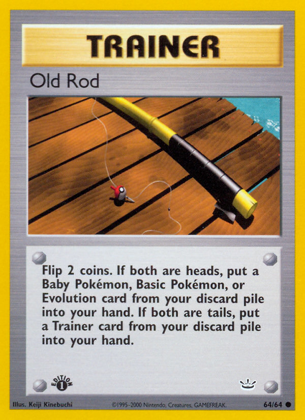 Old Rod (64/64) [Neo Revelation 1st Edition] | GnG Games