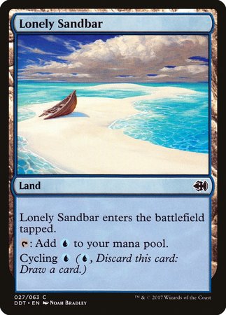Lonely Sandbar [Duel Decks: Merfolk vs. Goblins] | GnG Games