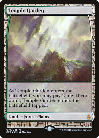 Temple Garden [Zendikar Expeditions] | GnG Games