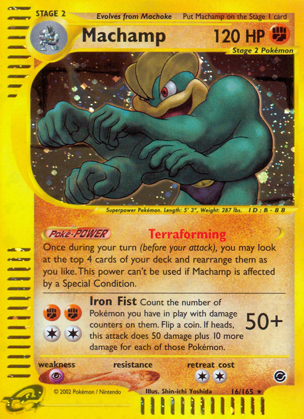 Machamp (16/165) [Expedition: Base Set] | GnG Games