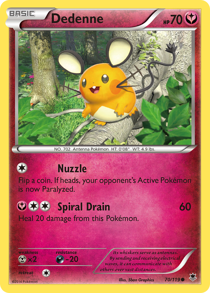 Dedenne (70/119) [XY: Phantom Forces] | GnG Games