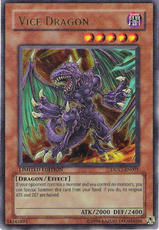 Vice Dragon (Promo) [DDY1-EN001] Ultra Rare | GnG Games