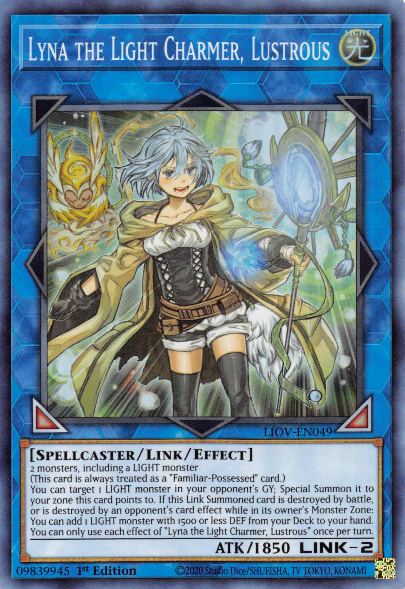 Lyna the Light Charmer, Lustrous [LIOV-EN049] Super Rare | GnG Games