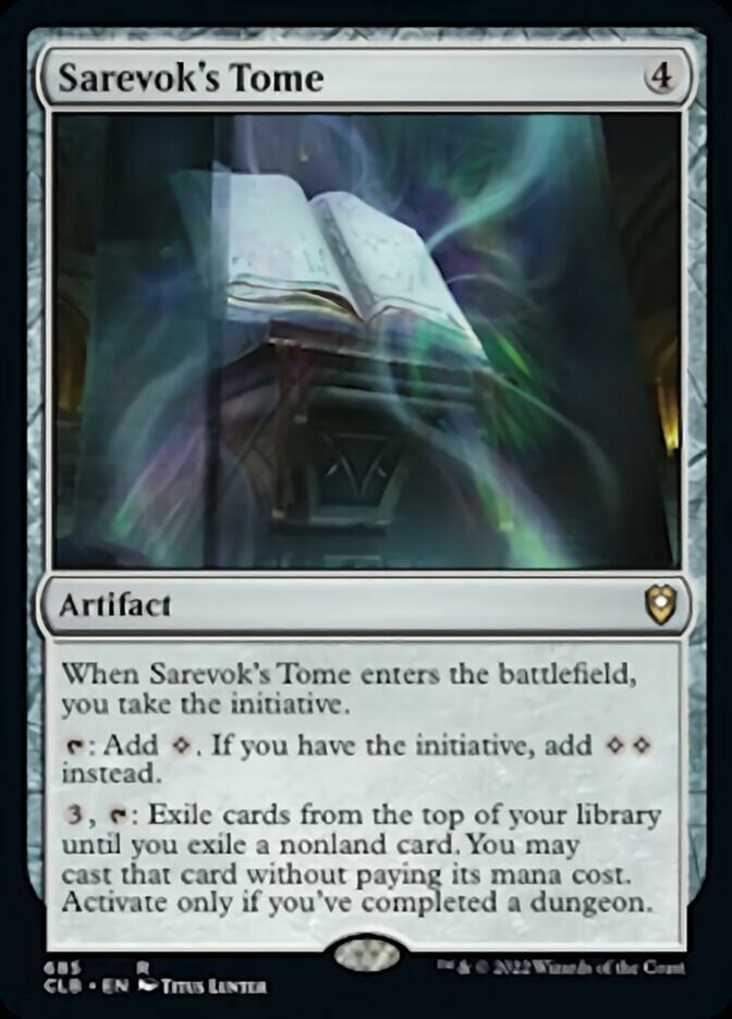 Sarevok's Tome [Commander Legends: Battle for Baldur's Gate] | GnG Games