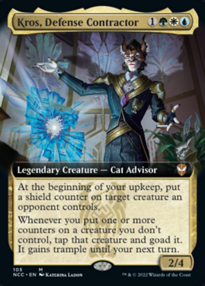 Kros, Defense Contractor (Extended Art) [Streets of New Capenna Commander] | GnG Games