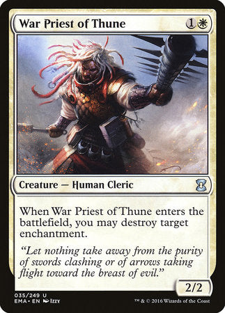 War Priest of Thune [Eternal Masters] | GnG Games