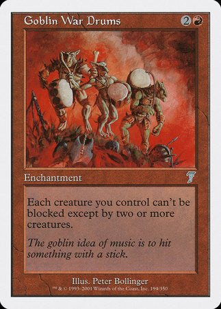 Goblin War Drums [Seventh Edition] | GnG Games