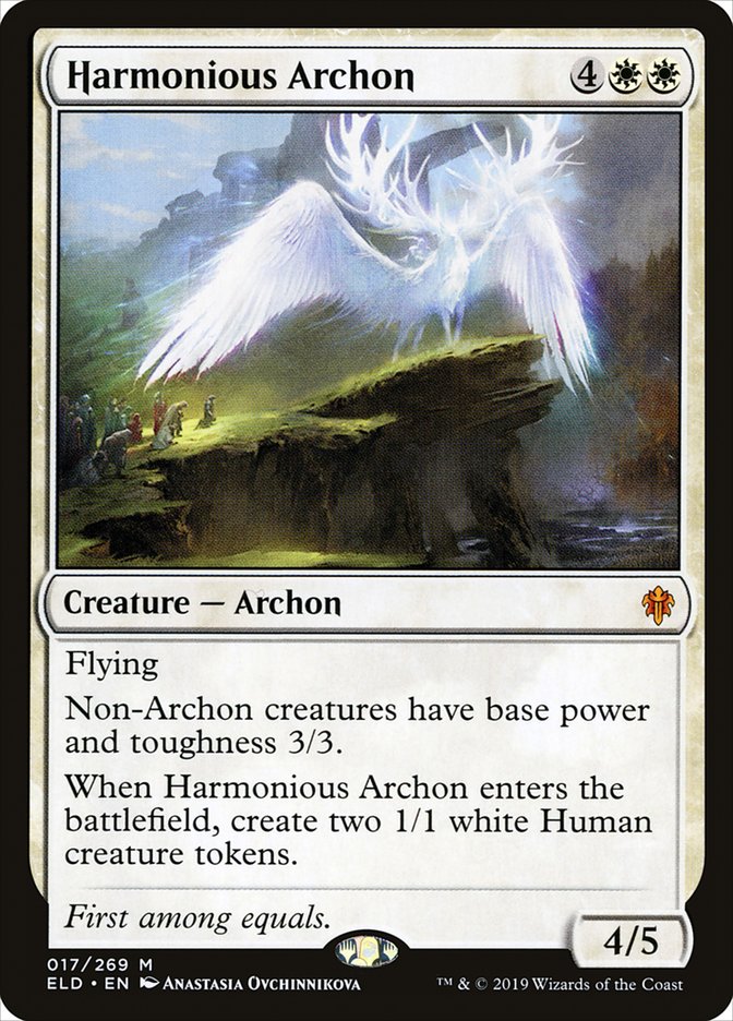 Harmonious Archon [Throne of Eldraine] | GnG Games