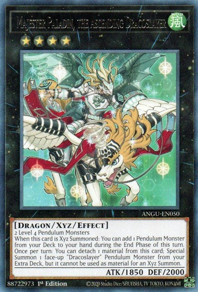 Majester Paladin, the Ascending Dracoslayer (Rare) [ANGU-EN050] Rare | GnG Games