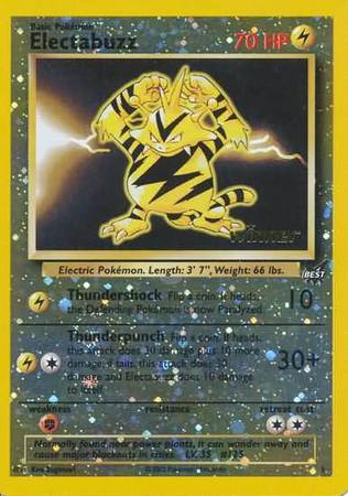 Electabuzz (1) (Winner) [Best of Promos] | GnG Games