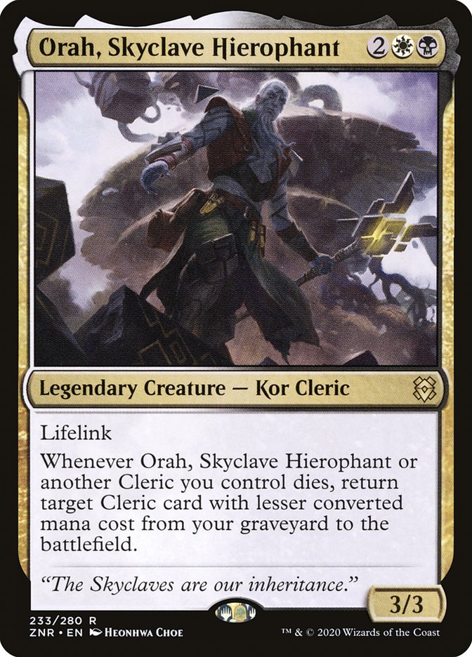 Orah, Skyclave Hierophant [Zendikar Rising] | GnG Games