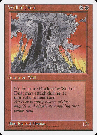 Wall of Dust [Fourth Edition] | GnG Games