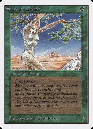 Shanodin Dryads [Unlimited Edition] | GnG Games