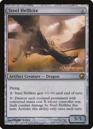 Steel Hellkite [Scars of Mirrodin Promos] | GnG Games