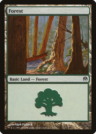 Forest (71) [Duel Decks: Phyrexia vs. the Coalition] | GnG Games