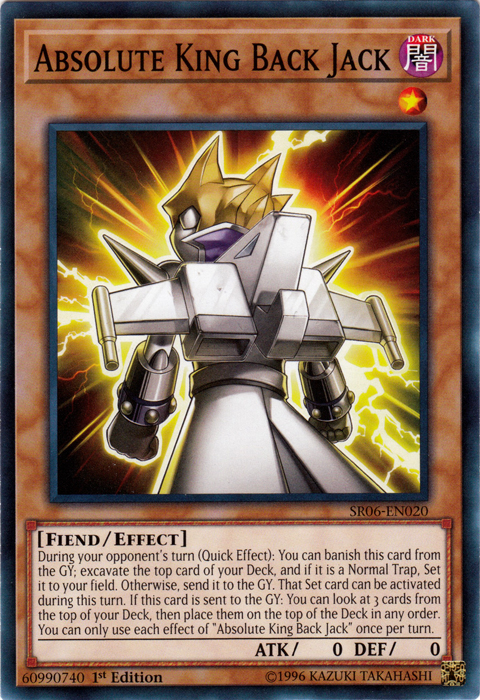 Absolute King Back Jack [SR06-EN020] Common | GnG Games