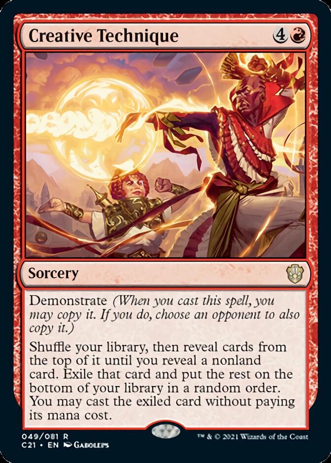 Creative Technique [Commander 2021] | GnG Games