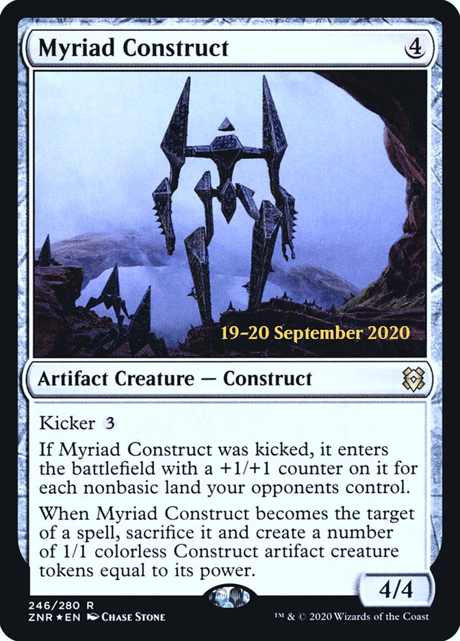 Myriad Construct  [Zendikar Rising Prerelease Promos] | GnG Games