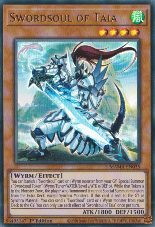 Swordsoul of Taia [MAMA-EN035] Ultra Rare | GnG Games
