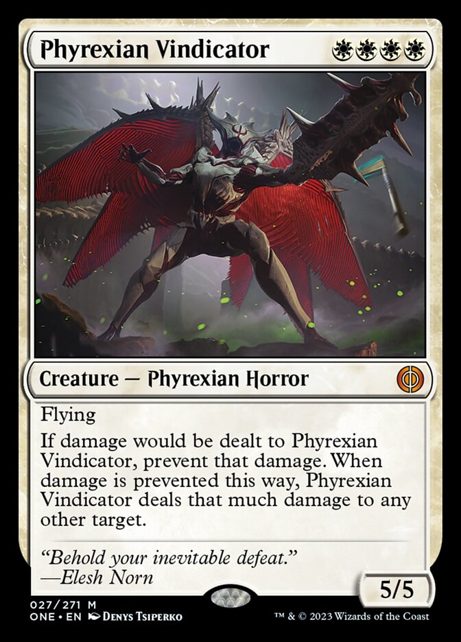 Phyrexian Vindicator [Phyrexia: All Will Be One] | GnG Games