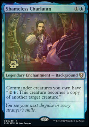 Shameless Charlatan [Commander Legends: Battle for Baldur's Gate Prerelease Promos] | GnG Games