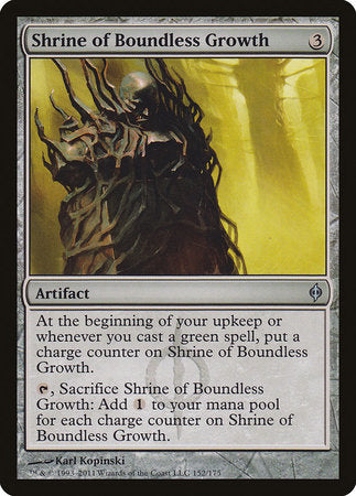 Shrine of Boundless Growth [New Phyrexia] | GnG Games