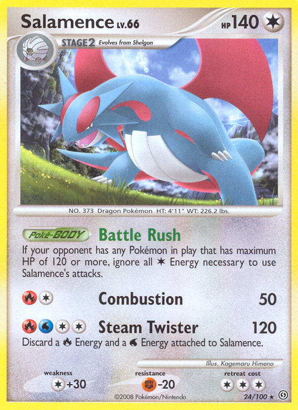 Salamence (24/100) [Diamond & Pearl: Stormfront] | GnG Games