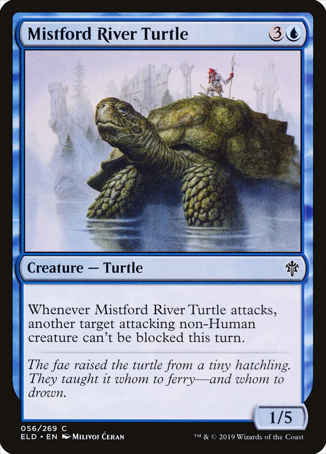 Mistford River Turtle [Throne of Eldraine] | GnG Games