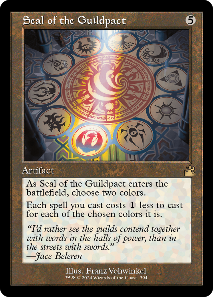 Seal of the Guildpact (Retro Frame) [Ravnica Remastered] | GnG Games