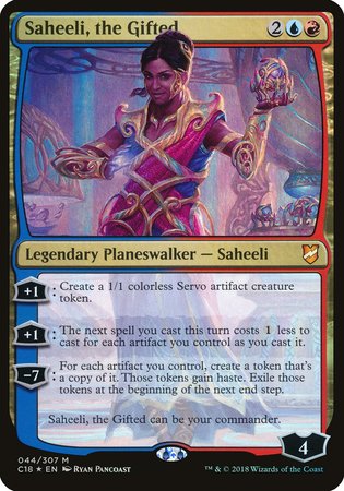 Saheeli, the Gifted (Commander 2018) [Commander 2018 Oversized] | GnG Games