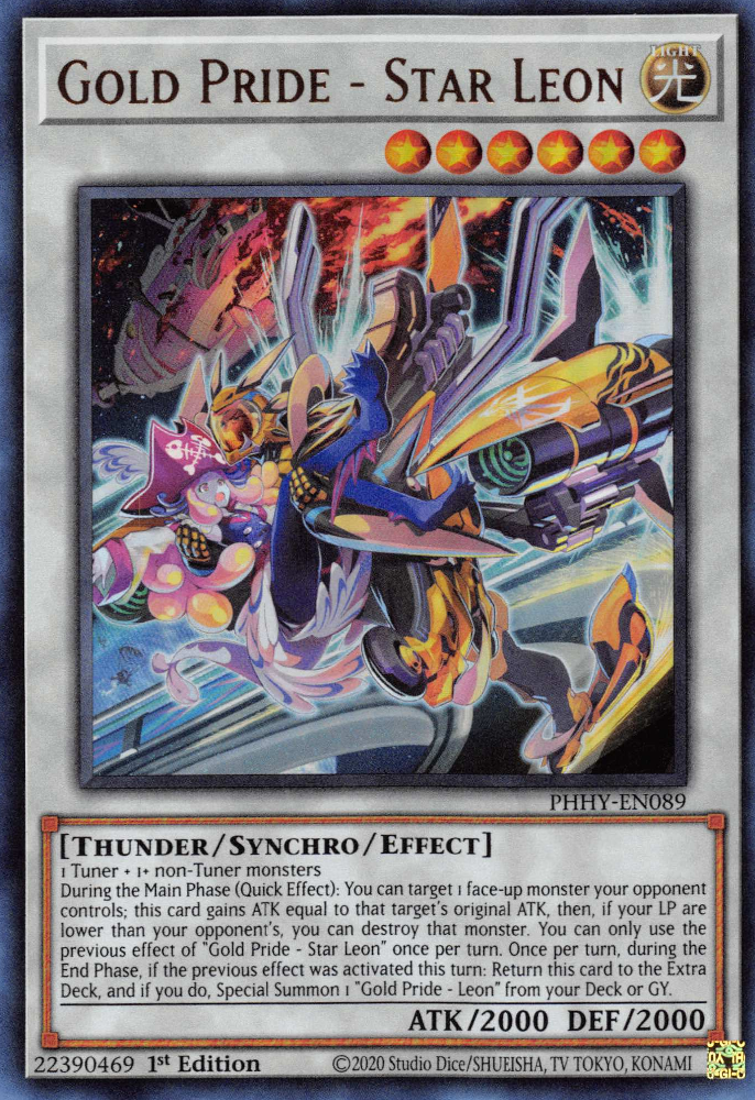 Gold Pride - Star Leon [PHHY-EN089] Ultra Rare | GnG Games