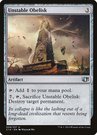 Unstable Obelisk [Commander 2014] | GnG Games