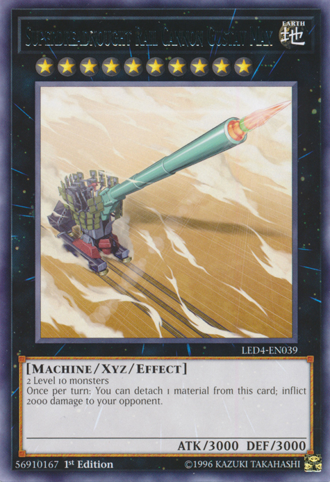 Superdreadnought Rail Cannon Gustav Max [LED4-EN039] Rare | GnG Games